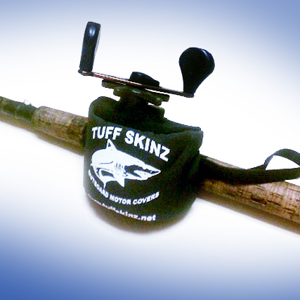 Baitcast Reel Cover - Tuff Skinz: Vented Outboard Motor Covers